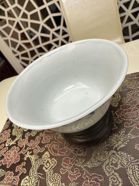 古玩陶瓷青花花卉紋茶園一對拍賣，當前價格8800元