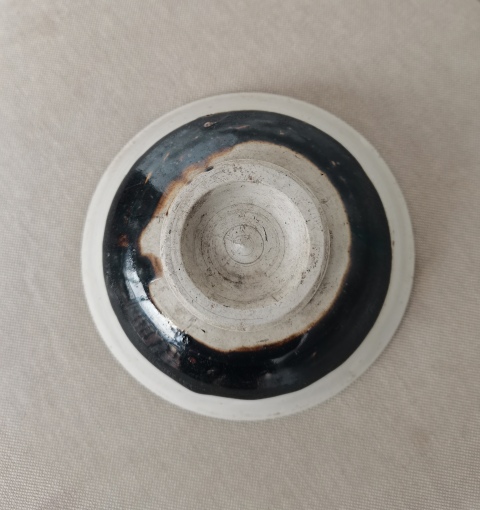 古玩陶瓷磁州窯雙色釉茶碗拍賣，當前價格0元