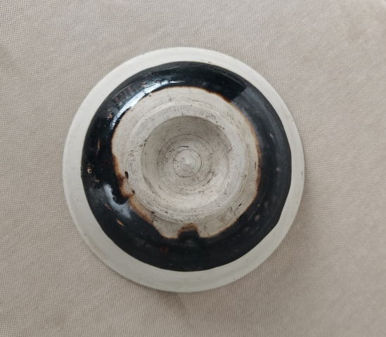 古玩陶瓷磁州窯雙色釉茶碗拍賣，當前價格0元