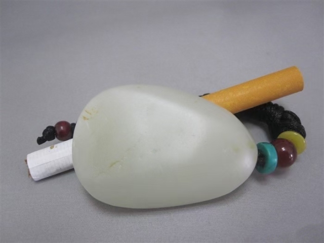 古玩玉器新疆和田脂白玉雕“觀音牌”拍賣,當前價格5688元