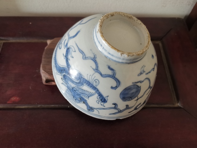 古玩陶瓷青花碗拍賣，當前價格1000元