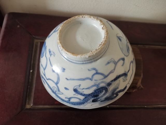 古玩陶瓷青花碗拍賣，當前價格1000元
