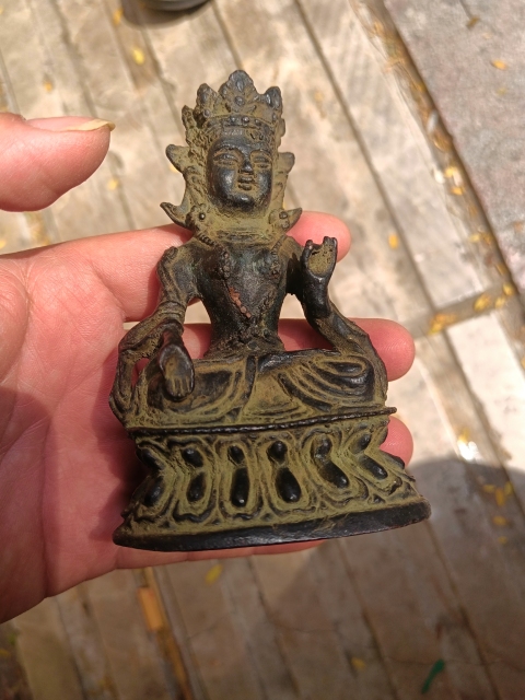 古玩銅器造像拍賣，當前價格900元