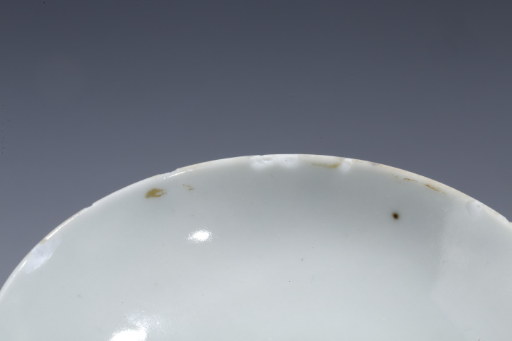 古玩陶瓷道光·青花竹石花鳥詩文蓋碗拍賣,當前價格3999元