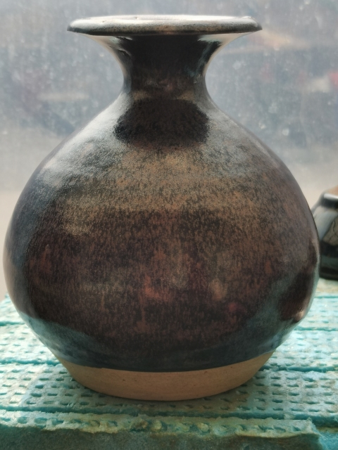古玩陶瓷元末明初玉壺春瓶窯變。兔豪鐵銹花窯變。拍賣,當(dāng)前價(jià)格1888元