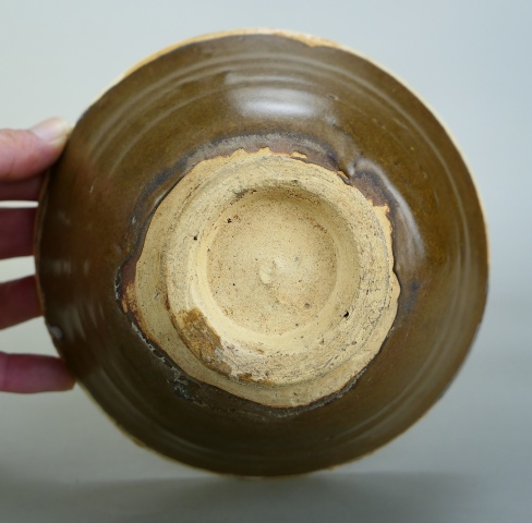 蕎麦釉 茶葉末釉水盤 中国古玩 中国美術 唐物 擺件 蕎麦釉 茶葉末釉水盤 中国古玩 中国美術 唐物 擺件