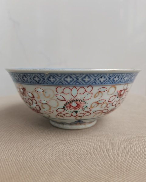 古玩陶瓷玲瓏瓷龍紋碗拍賣，當前價格1900元