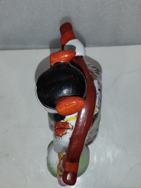 古玩陶瓷粉彩招財童子擺件拍賣，當前價格880元