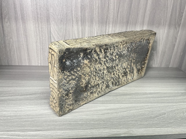 古玩雜項秦漢古磚改制白虎紋壺承拍賣，當前價格2500元