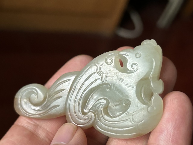 古玩玉器明代玉鳳鳥拍賣，當前價格28500元