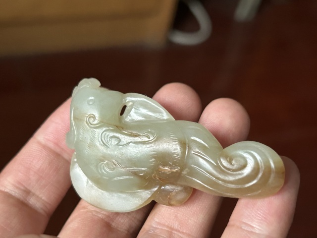 古玩玉器明代玉鳳鳥拍賣，當前價格28500元