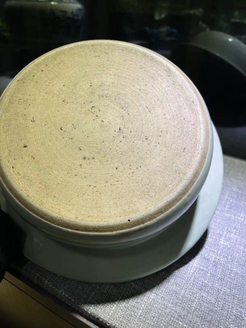 古玩雜項乾隆·青釉青花堆白釉里紅盤龍紋折沿洗拍賣，當前價格75000元