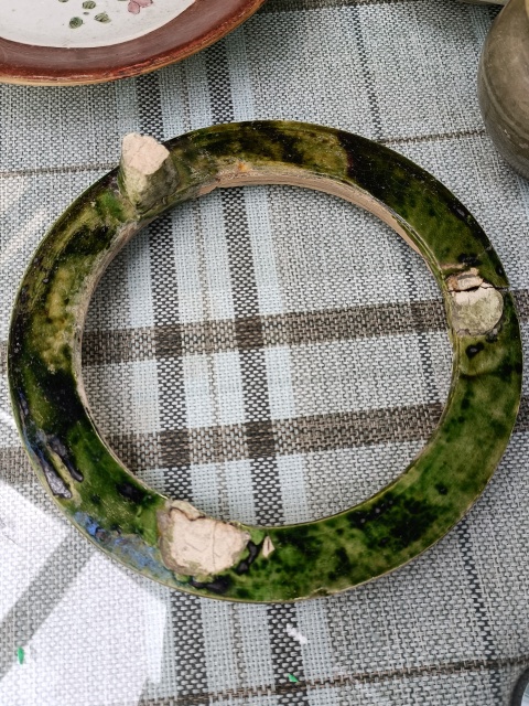 古玩陶瓷唐宋綠釉支圈拍賣(mài),當(dāng)前價(jià)格598元