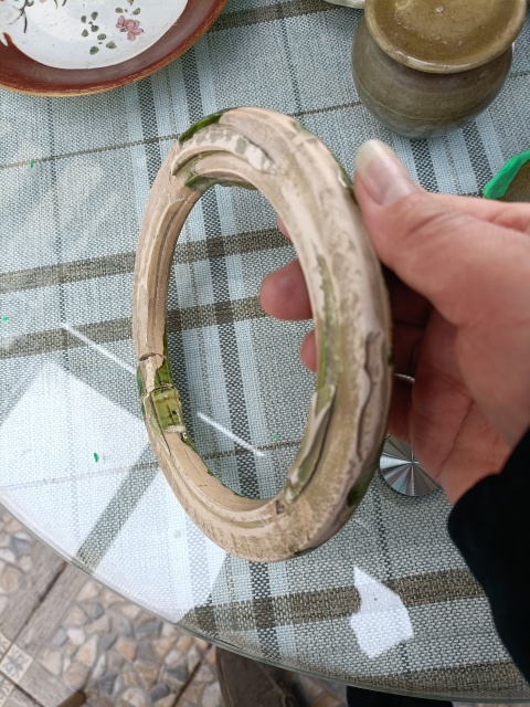 古玩陶瓷唐宋綠釉支圈拍賣(mài),當(dāng)前價(jià)格598元