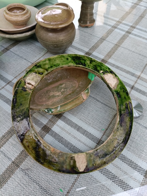 古玩陶瓷唐宋綠釉支圈拍賣(mài),當(dāng)前價(jià)格598元