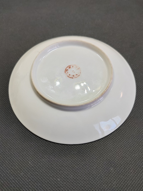 古玩陶瓷（全品）晚清光緒廣彩人物故事盤拍賣，當前價格399元