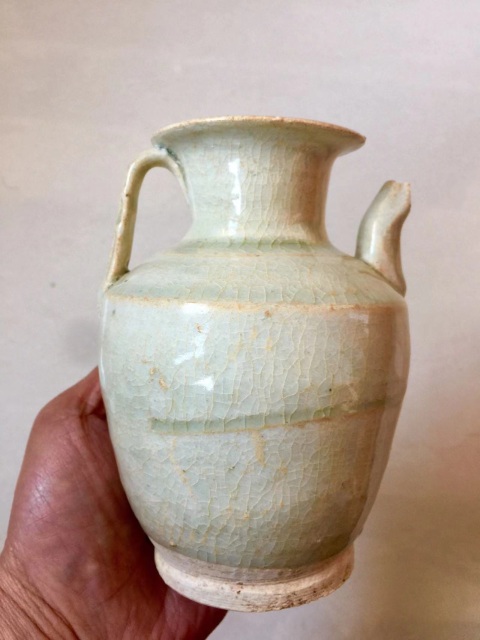 古玩陶瓷青白釉執壺拍賣，當前價格3600元
