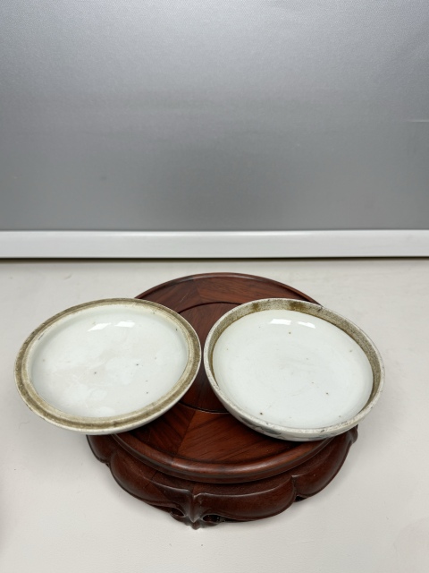 古玩陶瓷同治?人物紋粉彩蓋盒拍賣,當前價格1280元