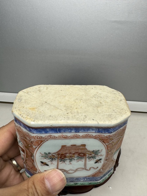 古玩陶瓷康熙·茶葉罐拍賣,當前價格2600元