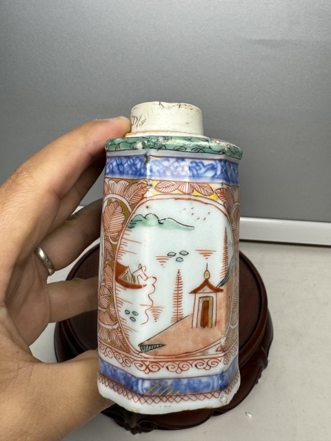 古玩陶瓷康熙·茶葉罐拍賣,當前價格2600元