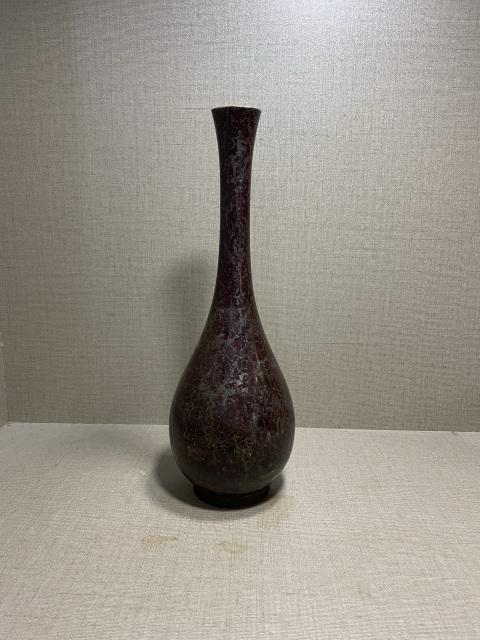 古玩雜項銅花插拍賣,當前價格500元