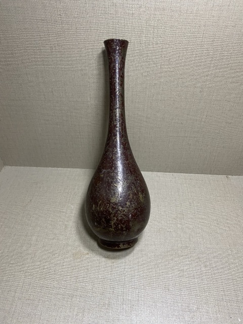 古玩雜項銅花插拍賣,當前價格500元