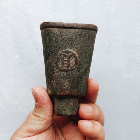 古玩銅器月字銘文鐸拍賣,當前價格1680元