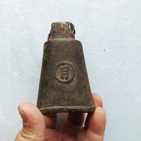 古玩銅器月字銘文鐸拍賣,當前價格1680元