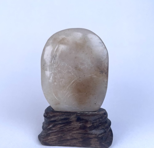 古玩雜項(xiàng)壽山高山荔枝凍石擺件拍賣,當(dāng)前價(jià)格999元