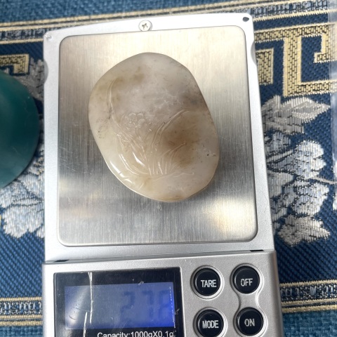 古玩雜項(xiàng)壽山高山荔枝凍石擺件拍賣,當(dāng)前價(jià)格999元
