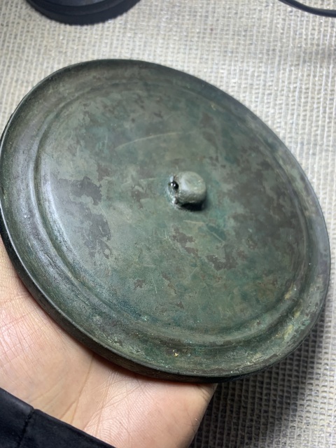 古玩銅器銅鏡拍賣，當前價格1200元