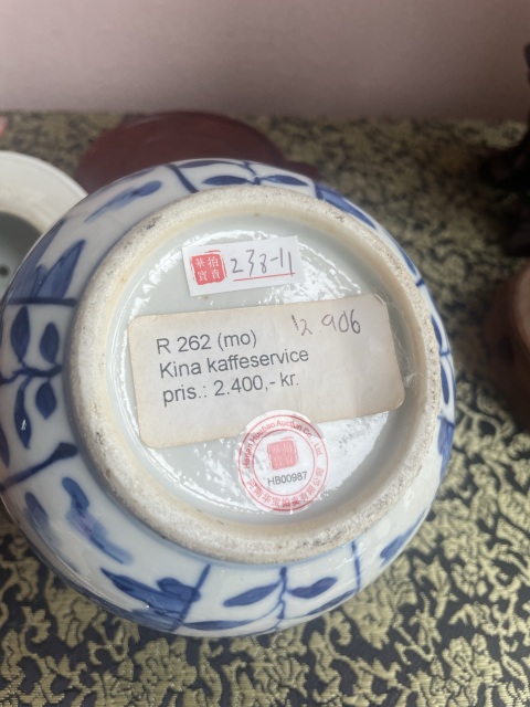 古玩陶瓷青花雙耳壺拍賣，當前價格6000元