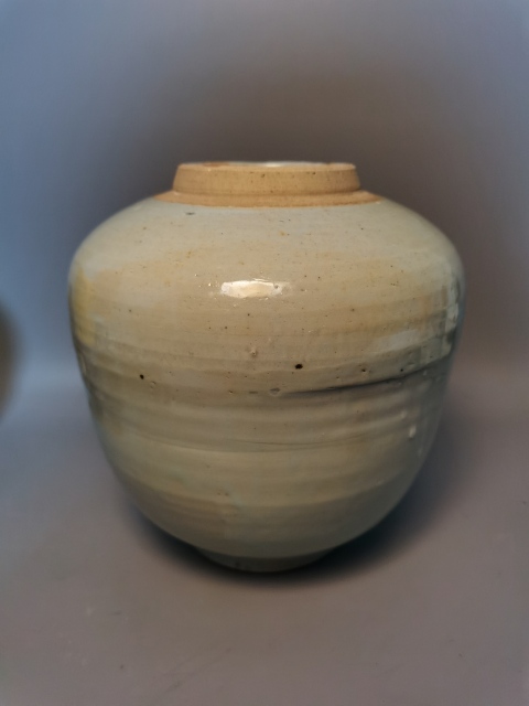 古玩陶瓷【千年龍泉】明龍泉青瓷罐拍賣，當前價格366元