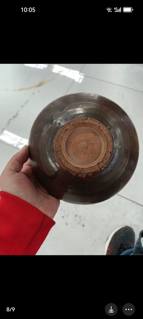 古玩陶瓷精品正窯口大窯口磁州窯鐵銹斑釉斂口碗金代。拍賣，當前價格13888元