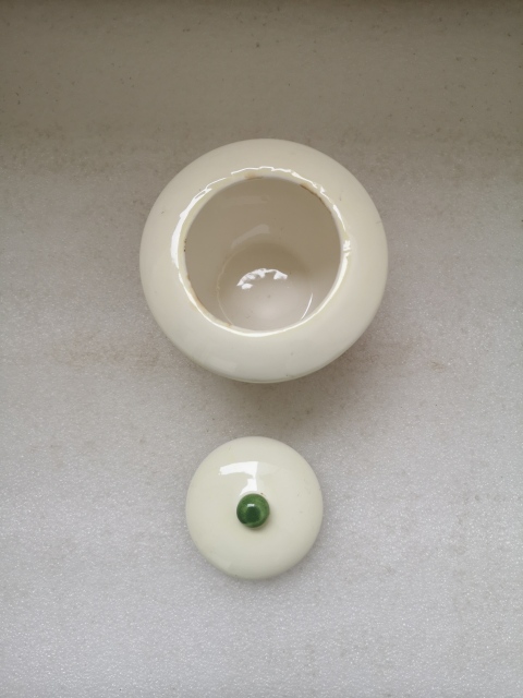 古玩陶瓷粉彩瓜果紋蓋罐拍賣，當(dāng)前價格298元