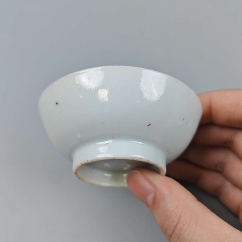 古玩陶瓷【望月樓】民國胭脂紅山水紋盤拍賣,當前價格380元