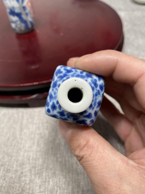 古玩陶瓷司馬光砸缸青花鼻煙壺拍賣,當(dāng)前價格8800元