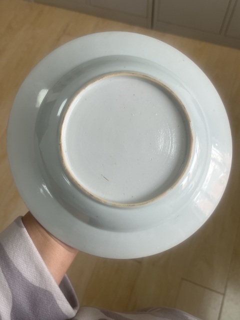 古玩陶瓷錦雞牡丹粉彩盤拍賣,當前價格4300元