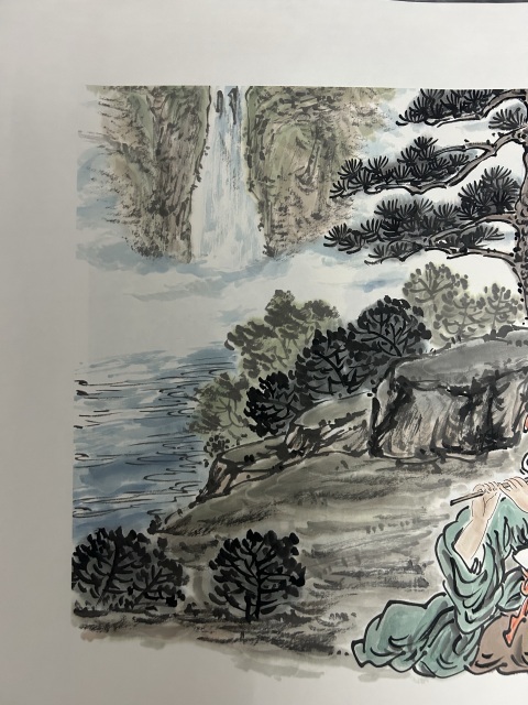 古玩字畫劉紹紅精品《人物》拍賣，當前價格850元