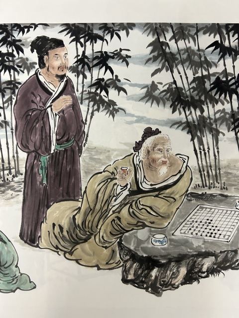 古玩字畫劉紹紅精品《人物》拍賣，當前價格750元