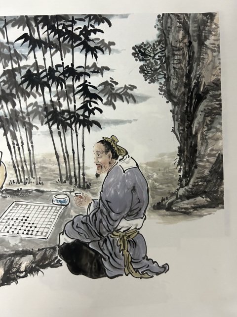 古玩字畫劉紹紅精品《人物》拍賣，當前價格750元