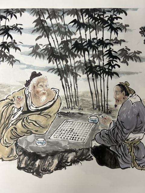 古玩字畫劉紹紅精品《人物》拍賣，當前價格750元