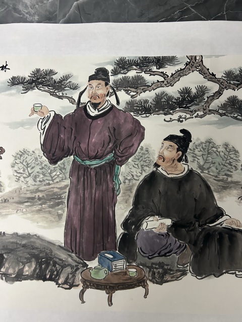 古玩字畫劉紹紅《人物》拍賣，當前價格850元