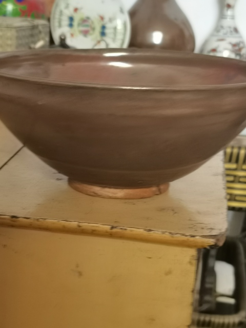 古玩陶瓷金代醬紅釉紫金釉加彩溫碗很少見啊。不要錯(cuò)過機(jī)會(huì)。拍賣,當(dāng)前價(jià)格48999元