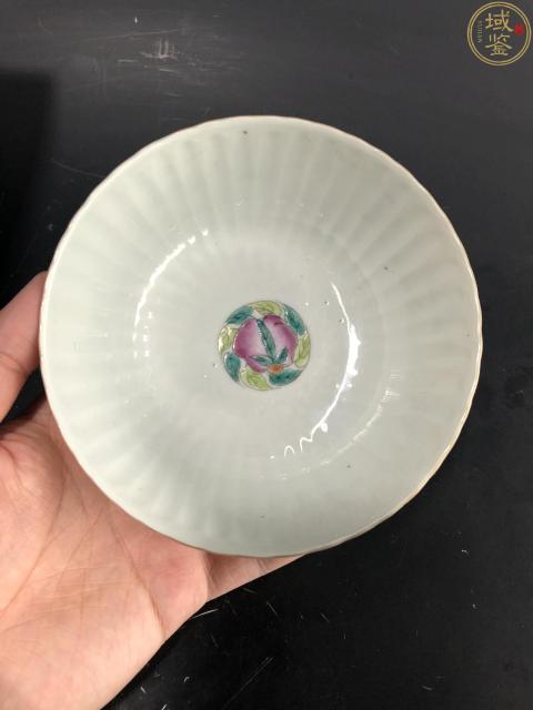 古玩陶瓷粉彩飛黃騰達瓜棱碗拍賣,當前價格2800元