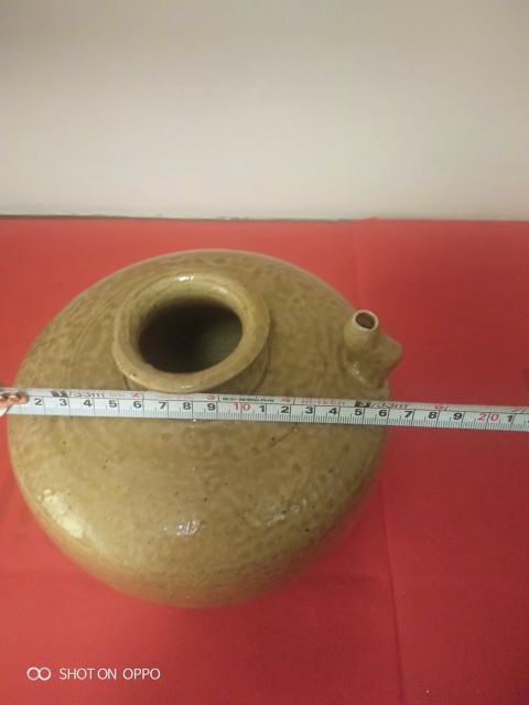 古玩陶瓷青釉壺拍賣,當前價格1268元