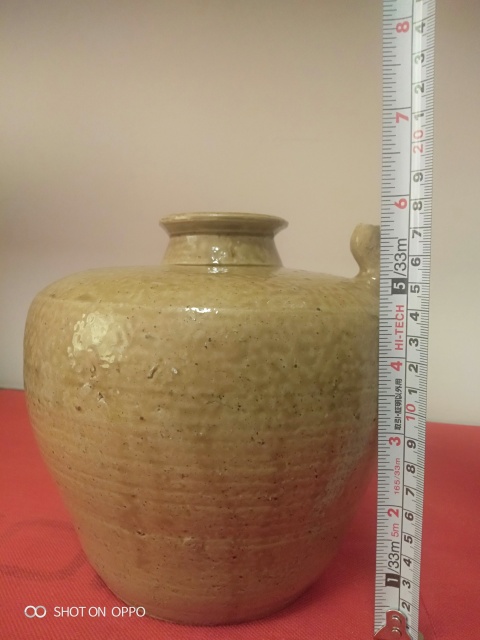 古玩陶瓷青釉壺拍賣,當前價格1268元