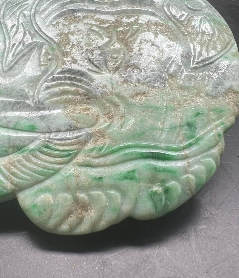 古玩玉器太平有象翡翠件拍賣，當前價格5500元