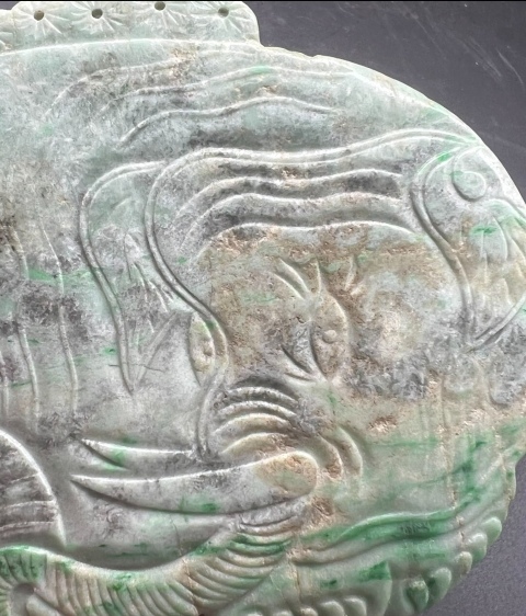 古玩玉器太平有象翡翠件拍賣，當前價格5500元