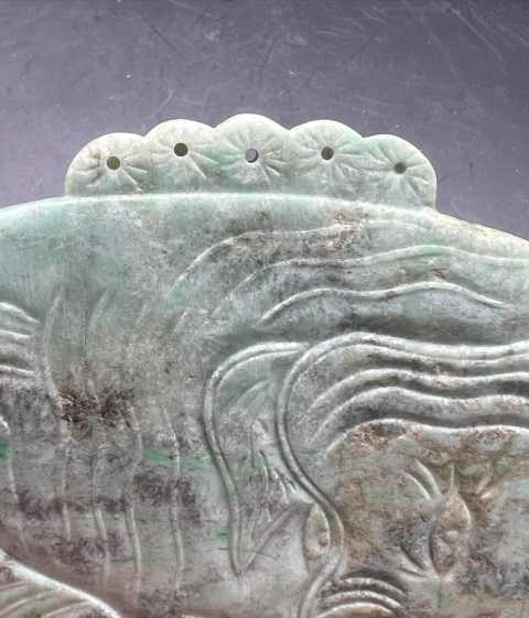 古玩玉器太平有象翡翠件拍賣，當前價格5500元